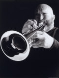 Man Blowing Trumpet