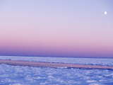 Frozen Hudson Bay  Churchill Manitoba