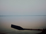Oar of Boat at Sunrise  Ganges  Ghats  Varanassi
