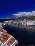 Seen from Cruise Ship  Roseau  Dominica