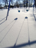Swings Among Snow