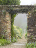 View Through a Gateway and into the Garden Beyond  Hadspen Gardens Somerset