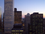 Twilight Over City  Toronto  Canada