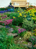 Garden with Views Towards the Great Glen  Scotland