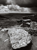 Hookney Tor on a Very Unsettled Day  Devon  UK
