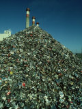 Metal Separated from Trash at Trash Burning Power Plant  Columbus