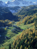 Village in the Dolomites  Italy