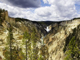 Lower Falls of Yellowstone River  Wyoming  USA