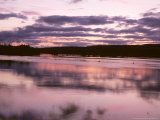 Lake at Dusk  Sweden