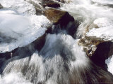 Frozen River  Alsace  France
