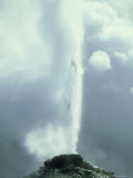 Geyser Erupting  Reykjanes Peninsula  Iceland