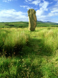Standing Stone  Arran  Scotland