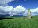 Standing Stone in Ring of Kerry  Scotland