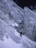 Mounaineering in Nepal on Lhotse