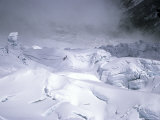 Erie Shot of the Khumbu Ice Fall  Nepal