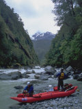 Kayakers on River  Chile