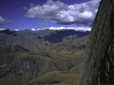 Rock Face Overlooking Mountains  Madagascar