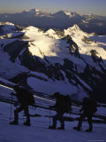 Climbing at Sunrise  Argentina