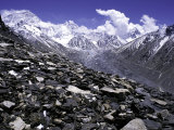 View Over the Ronbuk Glacier  Tibet