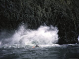 Sea Kayaking by Cliff  USA