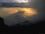 Sun Sets Over Meru  Kilimanjaro