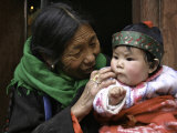Woman with Child  Tibet