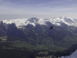 Helicopter in Wallis  Switzerland