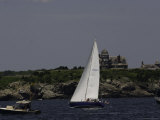 Sailboats by Coast  Ticonderoga Race