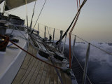 Sailboat in Rough Water  Ticonderoga Race