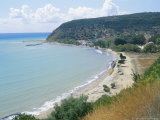 Kefalonia  the Beach and Small Harbour at Katelios