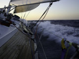 Sailboat in Rough Water  Ticonderoga Race