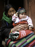Woman with Child  Tibet