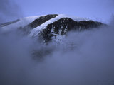 A Foggy Look at Mountain Summit  Kilimanjaro
