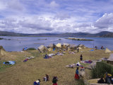 Uros Islands  Lake Titicaca  Peru