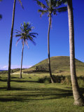Anakena Beach  Easter Island  Chile