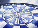 Close-up of a Dartboard