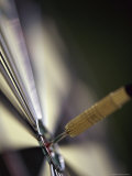 Dart on the Bull's-Eye of a Dart Board