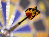 Dart on the Bull's-Eye of a Dart Board