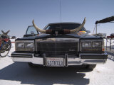 Close-up of a Car in a Parking Lot