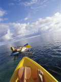 Relaxing in a Canoe