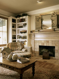 Living Room with Fireplace