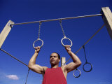 Low Angle View Exercising