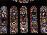 Windows of South Facade Chartres Cathedral Chartes France