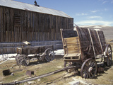 Old Wooden Wagons