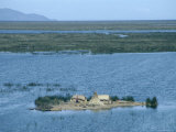 Uros Indian Floating Village  Lake Titicaca