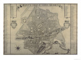 Map of Florence  1730