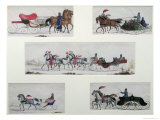 Russian Horse Drawn Sleighs