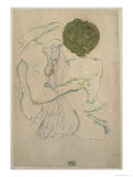 Woman with Spread Legs  1914