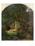 Genoveva in the Wood Clearing  1839-41