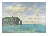 The Cliffs at Etretat  1890